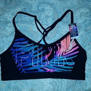 NWT Pink Victoria's Secret sports bra in S